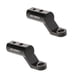 thumbnail image 5 of 2 Piezas Motocicleta Espejo Retrovisor Expansor Soporte Adaptador Montaje Negro, 5 of 5