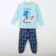 thumbnail image 1 of Pijama Manga Larga Niño Sonic Corriendo Celeste Sonic, 1 of 4