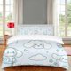 thumbnail image 1 of 3pcs Cin-namoroll Duvet Cover Twin Bedding Set Cartoon Puppy Comforter Bedspread Quilt Cover 2 Pillow Shams Cinnamoroll Fans Gifts, 1 of 5