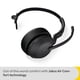 thumbnail image 2 of Auriculares inalámbricos Jabra Evolve2 55 Mono con soporte de carga negros, 2 of 7
