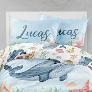 Milsleep - Juego De Cama Infantil Ballena