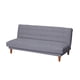 thumbnail image 2 of Futon Turin Lino Gris Oscuro, 2 of 5