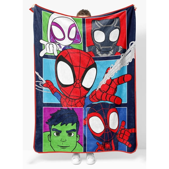 Cobija Polar Sunny Side Up 117x152 cm Spiderman