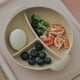 thumbnail image 4 of Baby Silicone Complementary Food Meal Bowl, Food Grade Suction Cup Bowl, Non-slip Baby Portable Dinner Plate, Anti-fall With Cover, Cute Divided Plate, 4 of 5