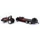 thumbnail image 4 of Tractor de juguete Case IH Magnum Red Rumbler con trineo, escala 1/64, 4 of 6