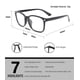 thumbnail image 4 of Gafas con bloqueo de luz azul MIGSIR Fashion para mujeres y hombres, 4 of 6