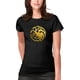 thumbnail image 1 of Polera Dragon Medieval Escudo Fuego Moda Mujer Color, 1 of 3