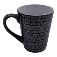 Homewell - Tazon Loza Negro Diseño 415Ml