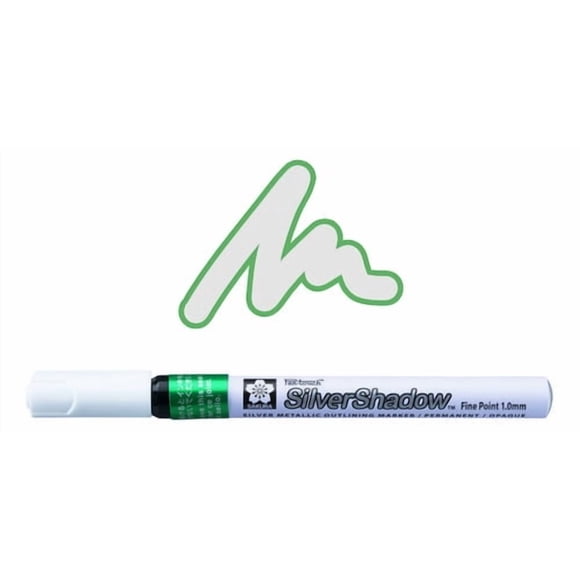 Marcador Permanente Pen Touch Silver Shadow Sakura 1.0mm