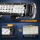 thumbnail image 4 of Barra de luz LED Nilight de 12" 72 W, combinación spot y flood, 2 piezas, 4 of 9
