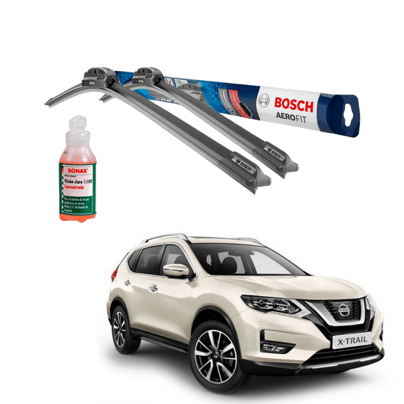 Plumillas Bosch Aerofit para Nissan Xtrail 2014-2022