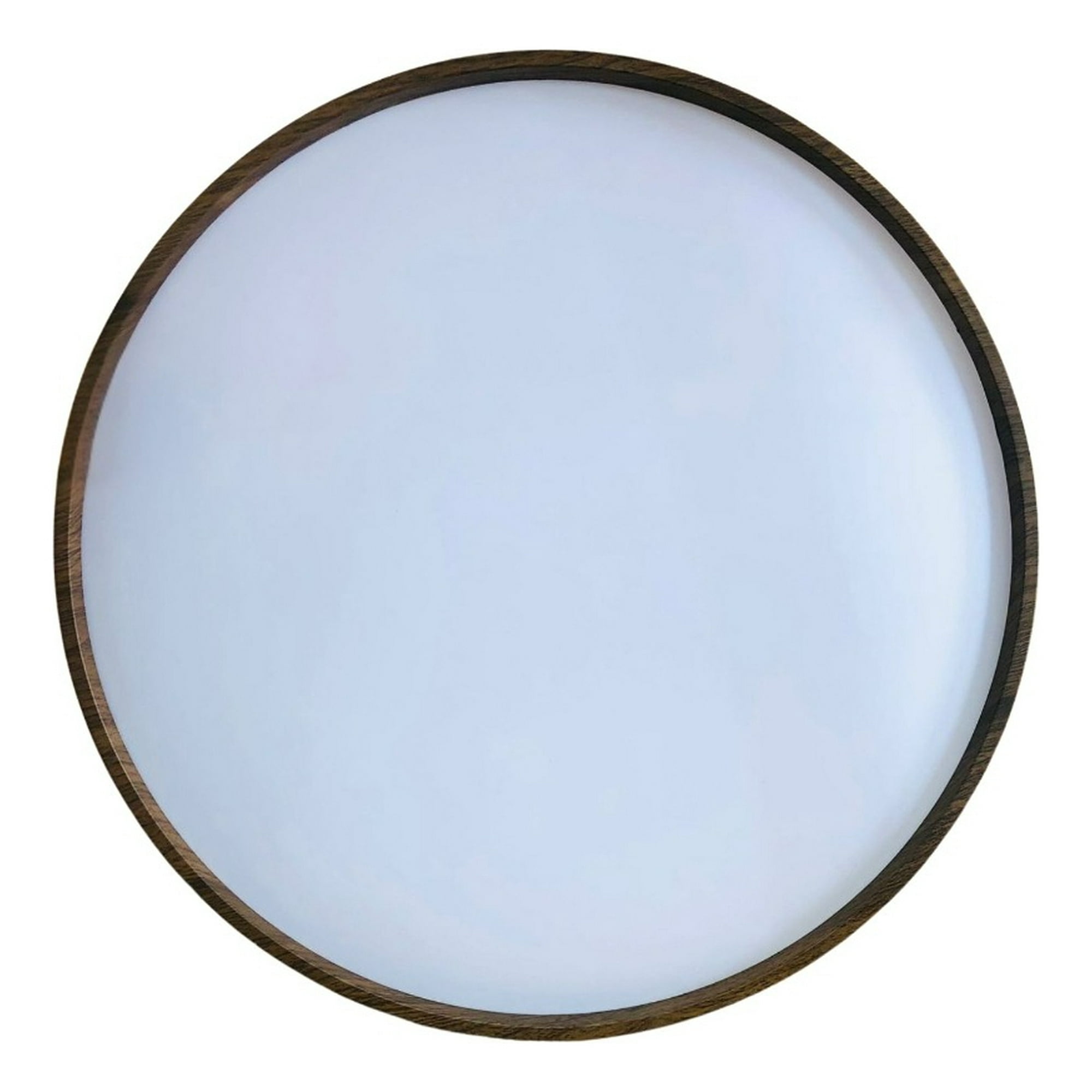 Genérico - Lámpara Techo Decorativa Estilo Rústico Redonda Led Jhn