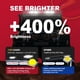 thumbnail image 2 of Barra de luz LED Firehawk 18 cm 2 piezas Spot/Flood 12 V, 2 of 6