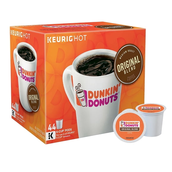 Café K-Cup Pods Dunkin' Donuts Original Blend 44/caja