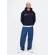 thumbnail image 2 of Sudadera con capucha y logotipo de GAP, uniforme azul marino para hombre, talla XXL, 2 of 4