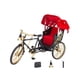 thumbnail image 2 of Simulación Rickshaw Modelo 1:12 Modelo De Metal Juguete Adorno De Coche Manualidades Adulto Dorado, 2 of 5