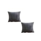 thumbnail image 1 of Pack De 2 Fundas De Cojin Plisada 45x45 Gris, 1 of 4