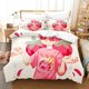 thumbnail image 1 of GeorgeNotFound Bedding Set Bed Set Aldult Kid Bedroom Duvetcover Sets Kawaii bed sheet set, 1 of 5