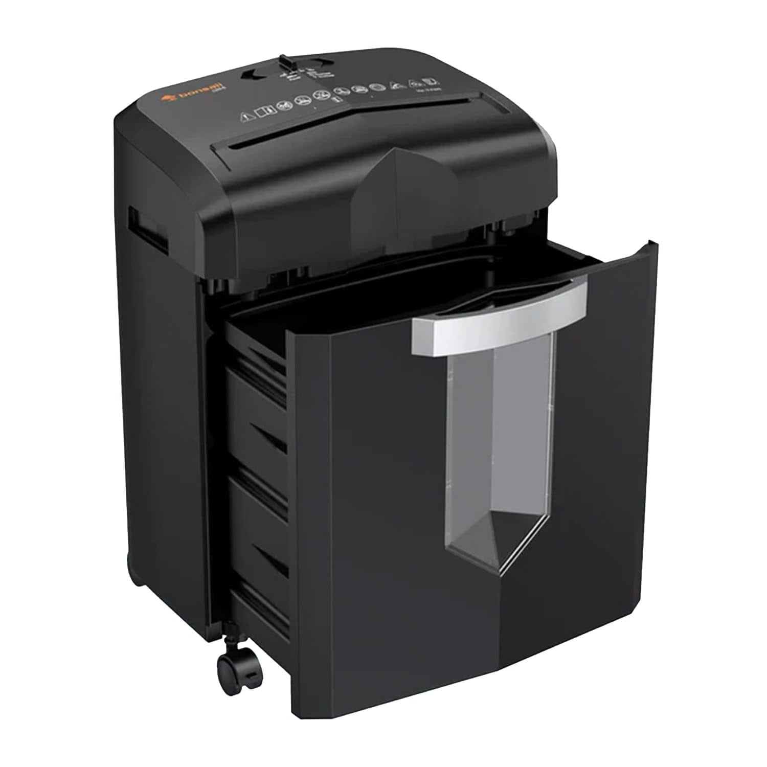 Trituradora De Papel Bonsaii Micro Corte 12 Hojas 16 Kg 16 L