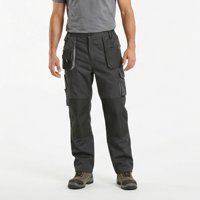 T-World - Pantalón Actium Canvas Hombre Triple Costura Reforzada Gris Oscuro