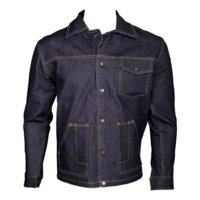 Metalfer - Chaqueta Mezclilla, Ropa De Trabajo. Certificado.Talla 44