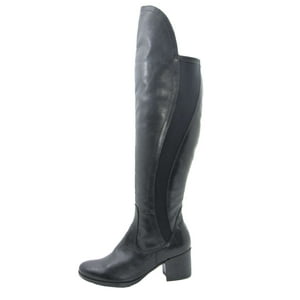 Bota Cuero Negro Vía Franca