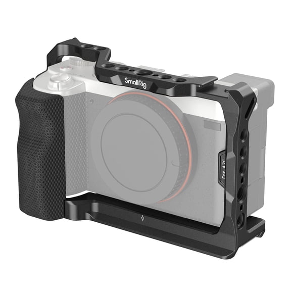 Cage SMALLRIG 3212B con mango lateral de silicona para Sony A7C