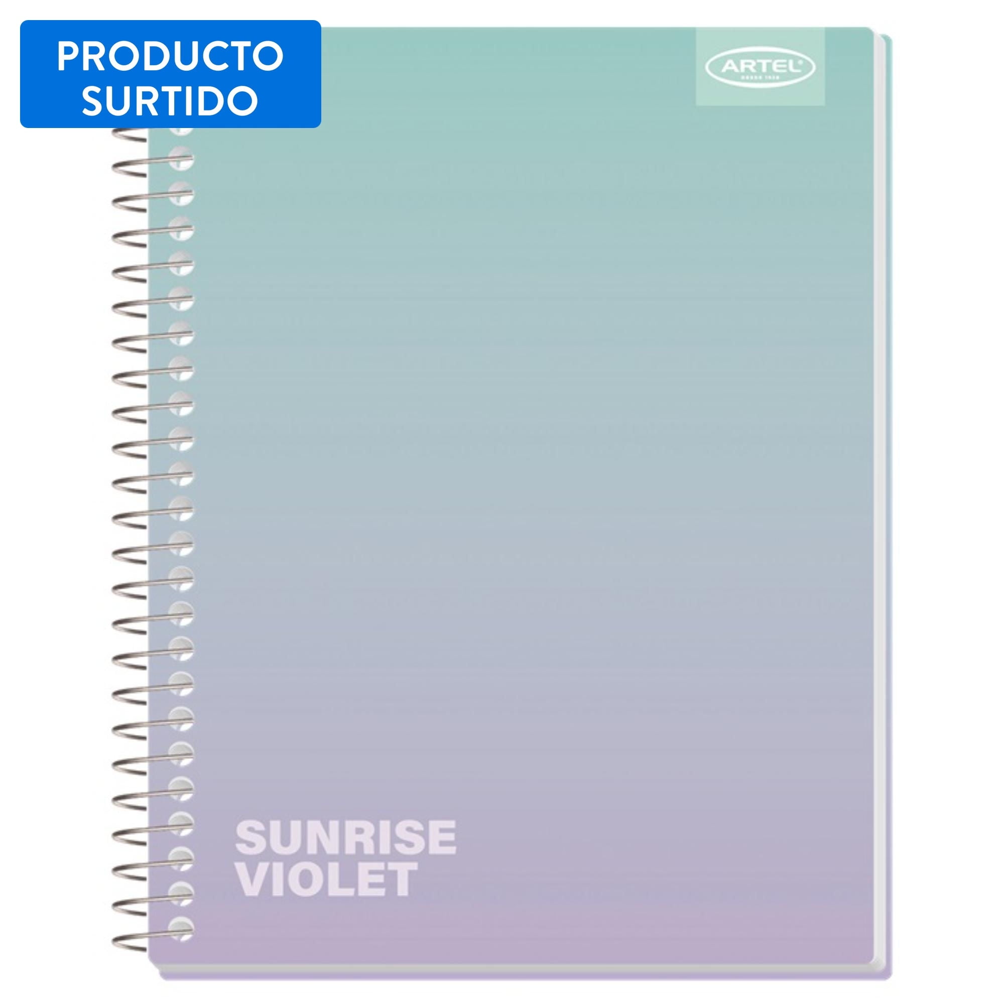 Cuarderno Especial 150 Hojas Pastel Artel, Producto Surtido 1 Un