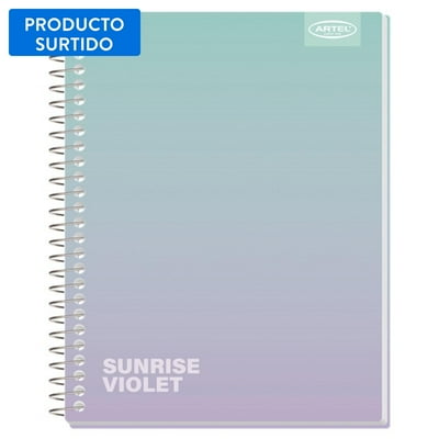 Cuarderno Especial 150 Hojas Pastel Artel, Producto Surtido 1 Un