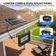 thumbnail image 4 of Mata Insectos Solar Zechuan con Paneles Dobles 4500V Impermeable, 4 of 7