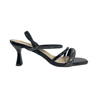 Sandalias De Fiesta Hualunaote Negro Casual Mujer T2192 - Talla 38