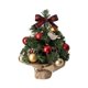 thumbnail image 2 of Mini árbol De Navidad Artificial En Miniatura Para Decoración De Mesa De Manualidades En Color Rojo, 2 of 5