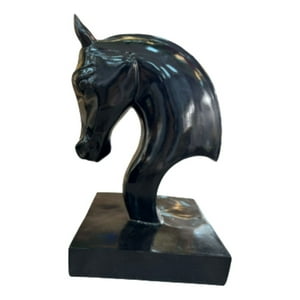Genérico - Figura Decorativa Estatua Cabeza Caballo Adorno Jhn
