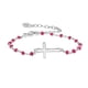thumbnail image 1 of Brazalete cruz religiosa de plata de ley, 1 of 2