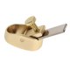 thumbnail image 1 of Plano De Latón Violín Para Hacer Luthier Herramienta Carpintería Pulgar Plano Golden XS, 1 of 5