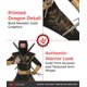 thumbnail image 3 of Traje de Ninja Dorado para Niños (talla M) - Set Completo Morph, 3 of 7