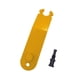 thumbnail image 2 of Herramienta de alineación de puertas, herramienta de ajuste de bisagras, ajuste práctico de carrocería y reparación de colisiones para camiones ligero Amarillo, 2 of 5
