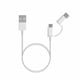 thumbnail image 1 of Mi 2-in-1 USB Cable (Micro USB to Type C) 100cm, 1 of 2