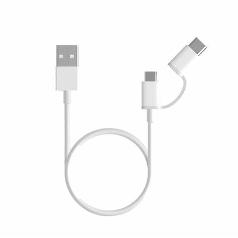 Mi 2-in-1 USB Cable (Micro USB to Type C) 100cm
