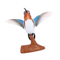 Magideal - Figura De Colibrí, Escultura De Animales, Estatua De Figuras Para Aulas Suministros De Fiesta De Recompensa Patio Y Regalo De Cumpleaños De Césped De 2996