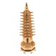 thumbnail image 1 of Decoración Del Hogar Wenchang Pagoda Tower Statue Fengshui Ornament Gold-XS- 9 Tier, 1 of 5