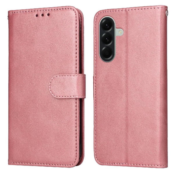 Funda Billetera para Samsung Galaxy A57 con Porta Tarjetas y Soporte Ajustable Rosa