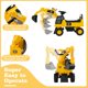 thumbnail image 3 of Excavadora para niños Caterpillar con licencia Costzon y almacenamiento, 3 of 9