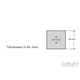 thumbnail image 2 of Repuesto Cuchillo Tipo Raspador Flexible Multibordes De 45 Mm., 2 of 3
