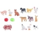 thumbnail image 2 of 12 Uds. Figuras De Animales De Granja, Juguetes, Adornos En Miniatura Para Decoración De Tartas De Animales De Granja, 2 of 3