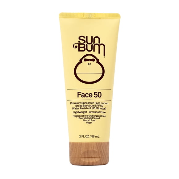 Bloqueador Solar Facial Sun Bum SPF 50 88 ml Resistente al Agua