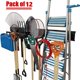 thumbnail image 3 of Estante de almacenamiento de herramientas TORACK, acero, montaje en pared, 363 kg de capacidad, 3 of 9