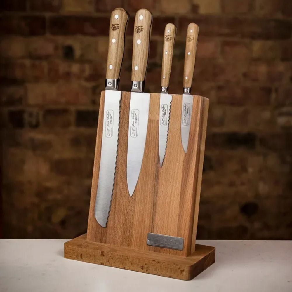 Laguiole Jean Dubost - Bloque 4 Cuchillos Cocina