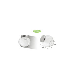 Genérico - Tarro Sellado De Vidrio 500Ml