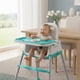 thumbnail image 3 of Silla Comer Bebe Altura Regulable Easy Travel Turquesa, 3 of 7